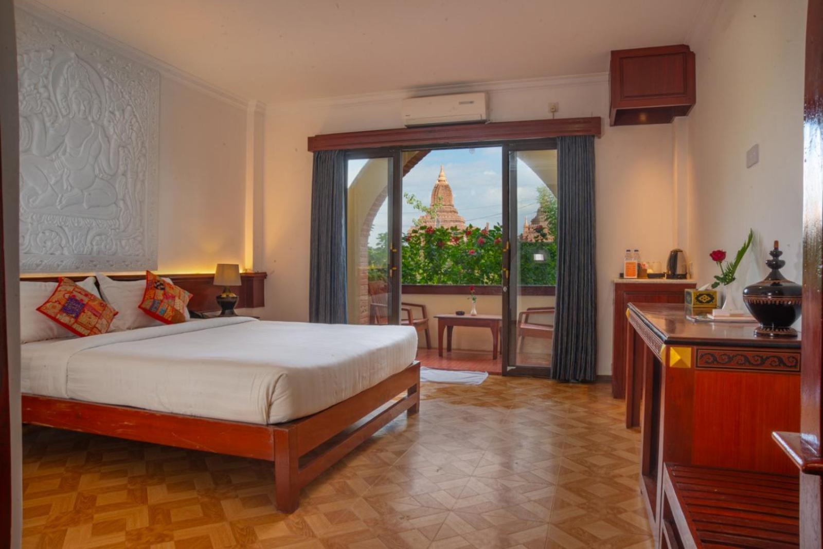 Temple View Hotel Bagan Exteriör bild