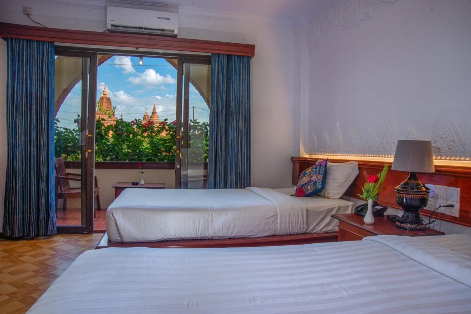 Temple View Hotel Bagan Exteriör bild